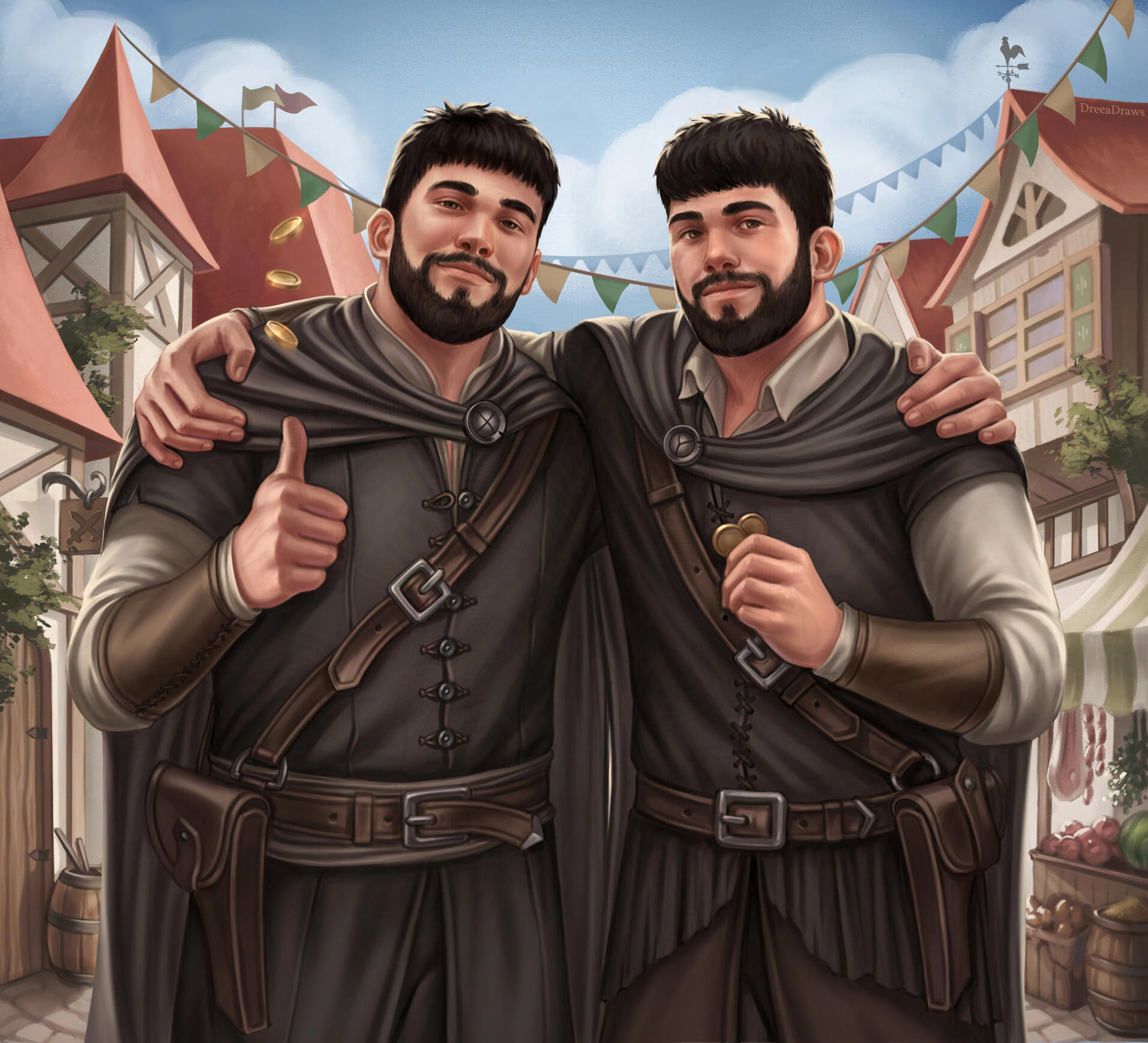The Twins, commissioned by NoelMM The Twins, commissioned by NoelMM