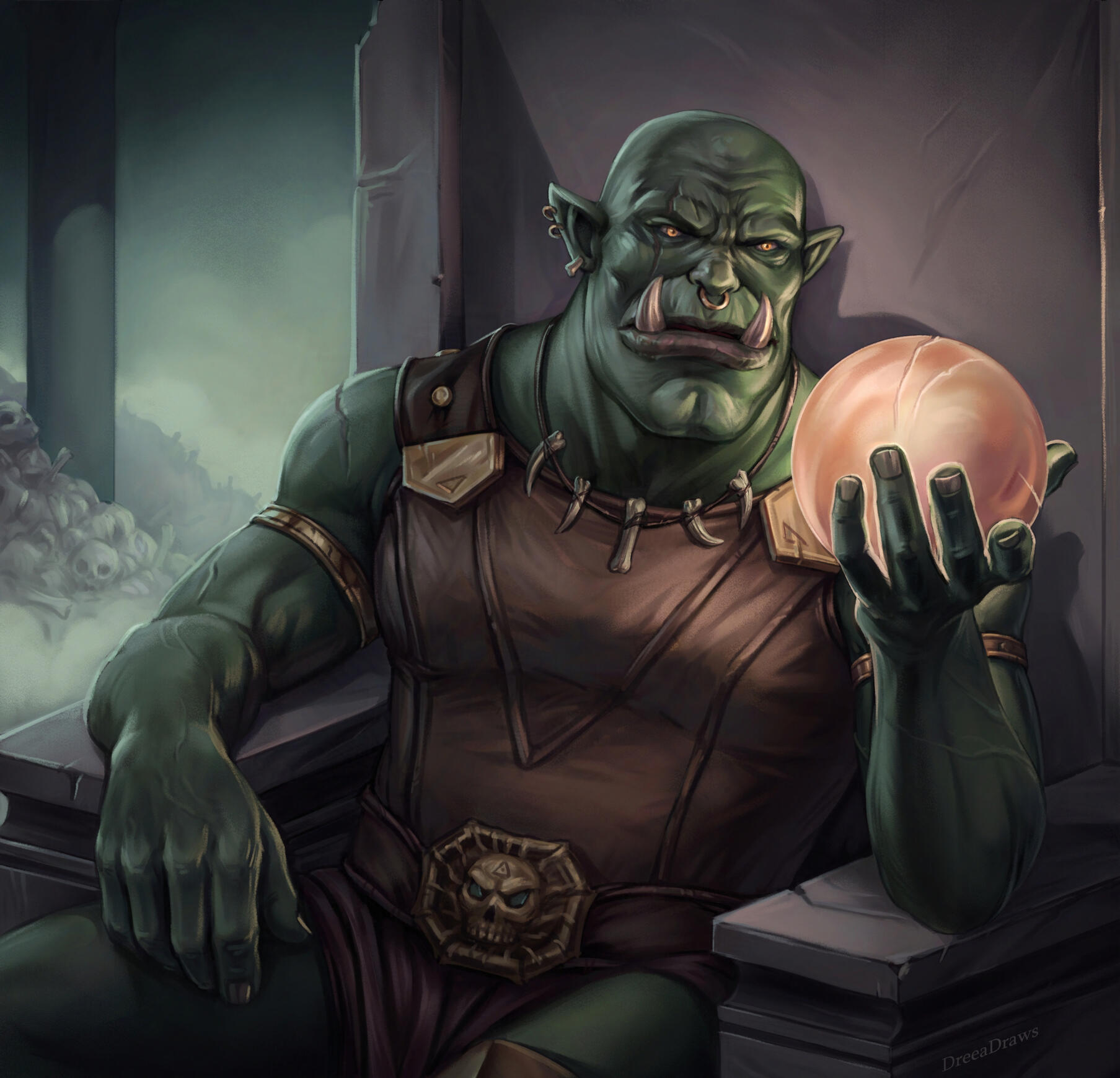 BBG orc, commissioned by bheaboo BBG orc, commissioned by bheaboo